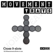 28mm Movement Trays for Tabletop Games | Wargaming | Full Range - Only-Games