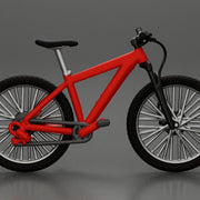 Young sexy sporty woman in pants and snickers short haired posing with bicycle - Only-Games