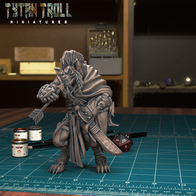 Gnoll Pack - TytanTroll Miniatures - DnD - Fantasy - Only-Games