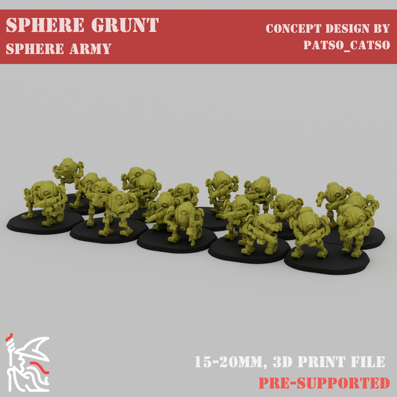 [Sphere Army] Sphere Grunt x20