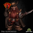 Fingrith Sharpaper  [PRE-COLORED] Dwarf Rogue - Only-Games