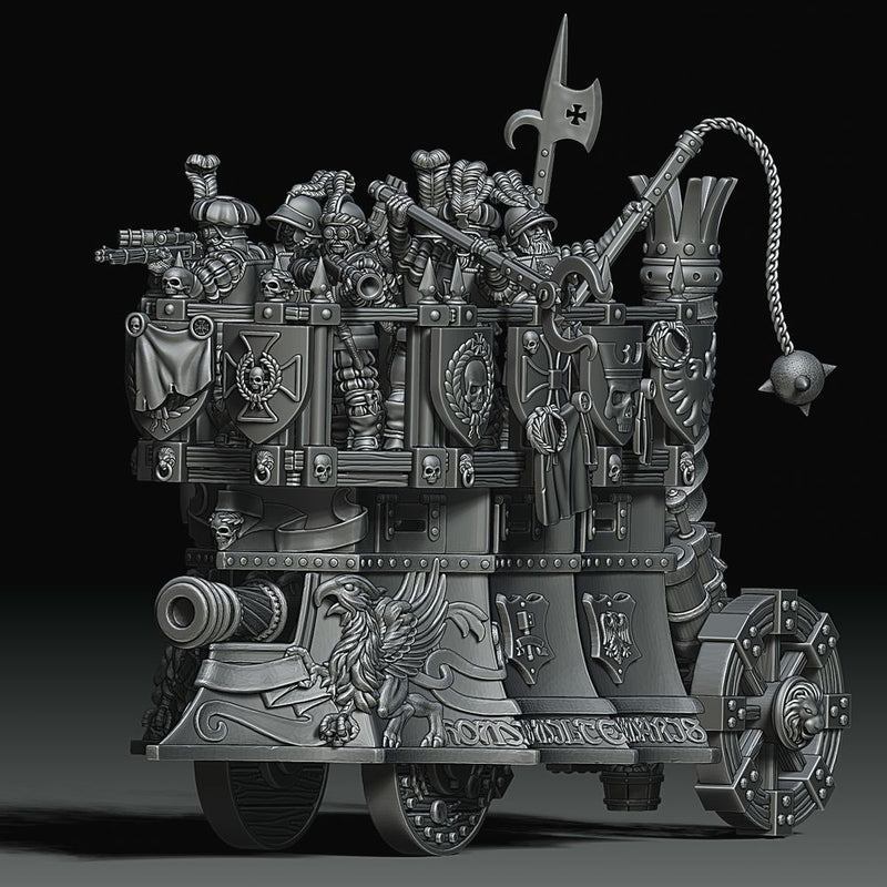 Empire Steam Tank - Von Zeppel - Conversion Kit - 28/32mm - Only-Games