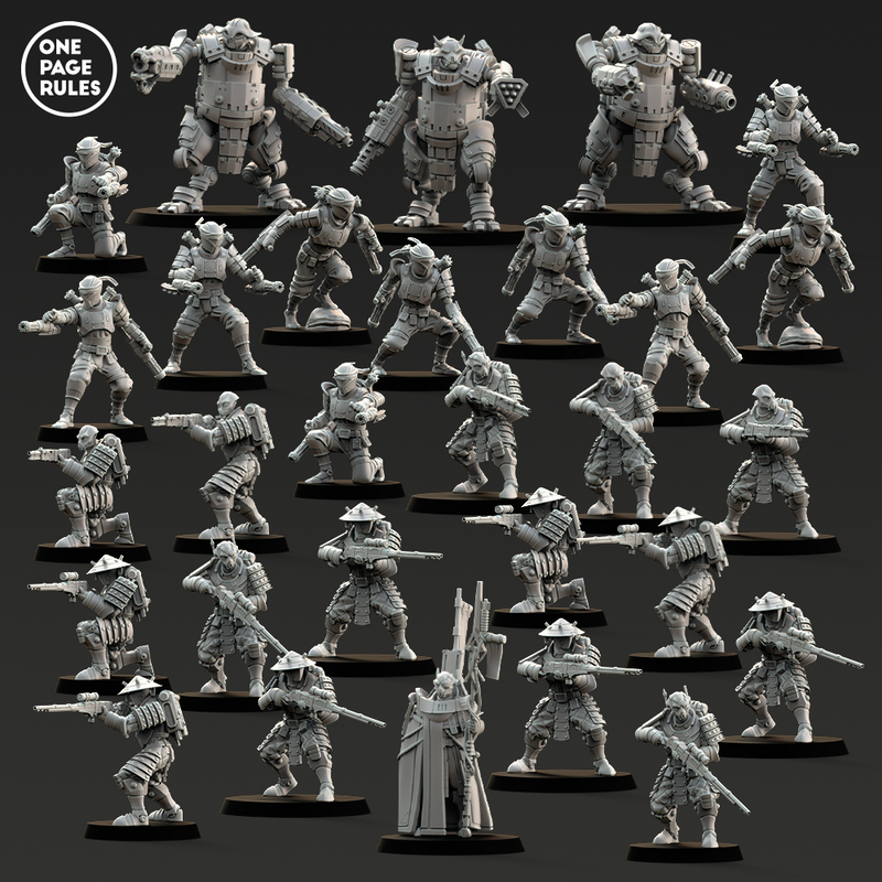 Eternal Dynasty Army Starter (29 Models) - Only-Games