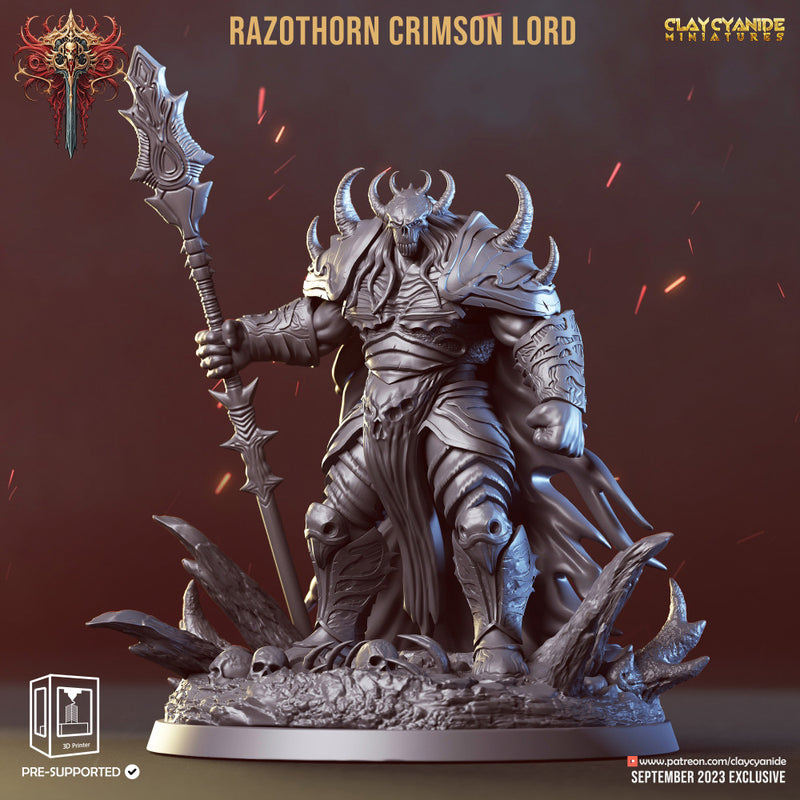 Razothorn the Crimson Lord - Only-Games