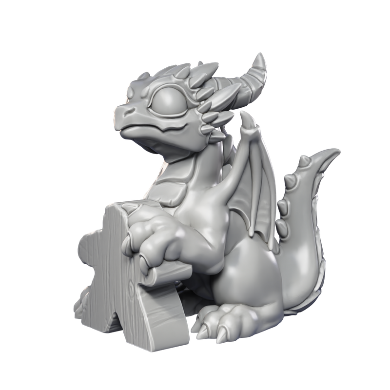 Meeple Dragon - UKGE Mascot - Only-Games