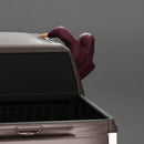 Gangster man in hoodie shooting gun leaning out the window of the car - Only-Games