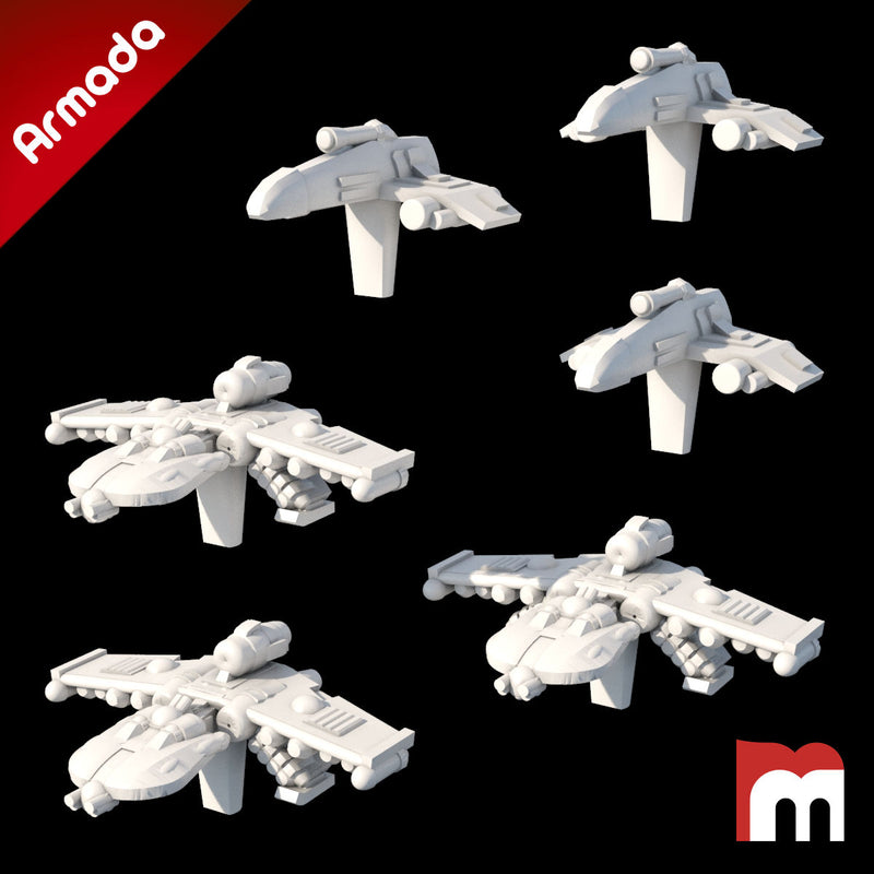 (Armada) New Republic Starfighter Set I