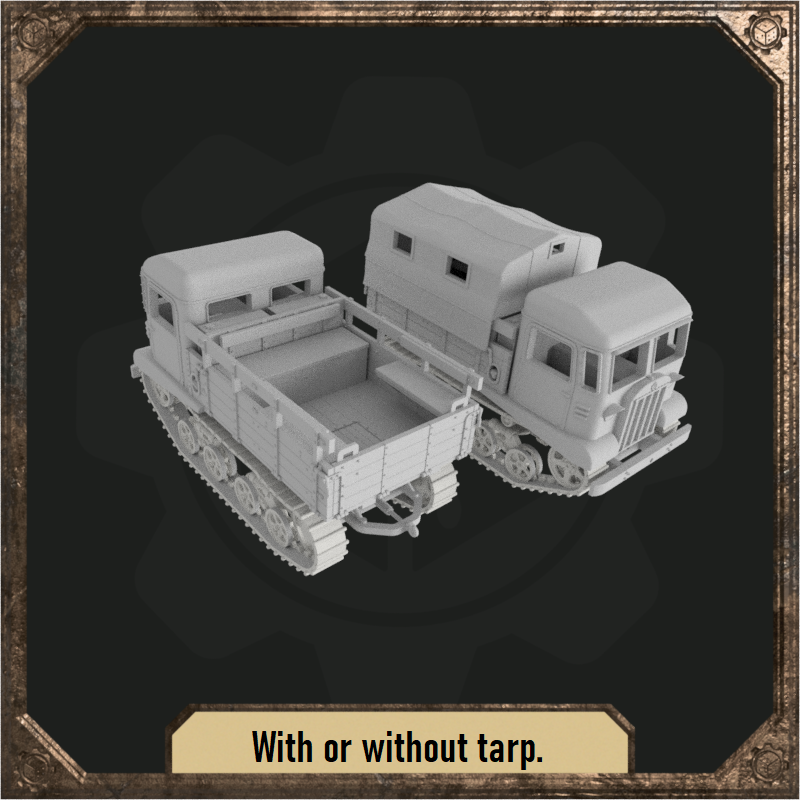 1/56 STZ-5 tracked truck