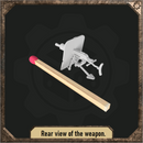 1/56 31M Schwarzlose machine gun with full shield and shoulder support - Only-Games