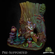 Satyr Scenery [PRE-SUPPORTED] Forest Nature Diorama - Only-Games