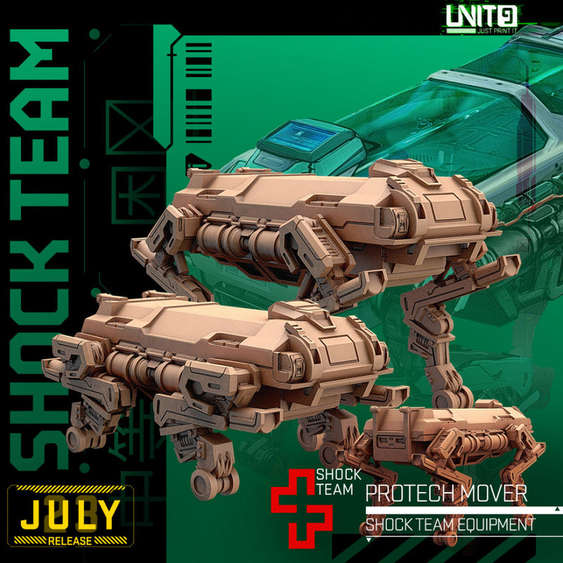 Cyberpunk - ProTech mover - Shock Team equipment - Only-Games