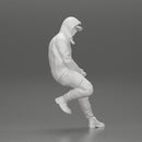 Man in a hooded sweatshirt and cap leaning on the car - Only-Games