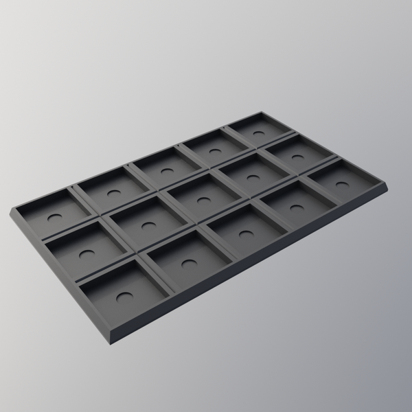 20mm to 25mm Square Converter Movement Tray