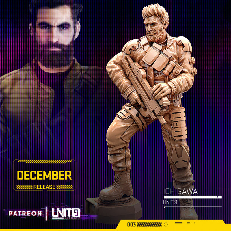 Unit 9 Miniatures Cyberpunk - UNIT9 squad - BUNDLE - UNIT9 - Miniatures by Only-Games.co