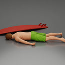 Surfer washed ashore after drowning thrown by the sea - Only-Games