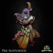 Cybel The Satyr [PRE-SUPPORTED] 32mm Female Druid Bard - Only-Games