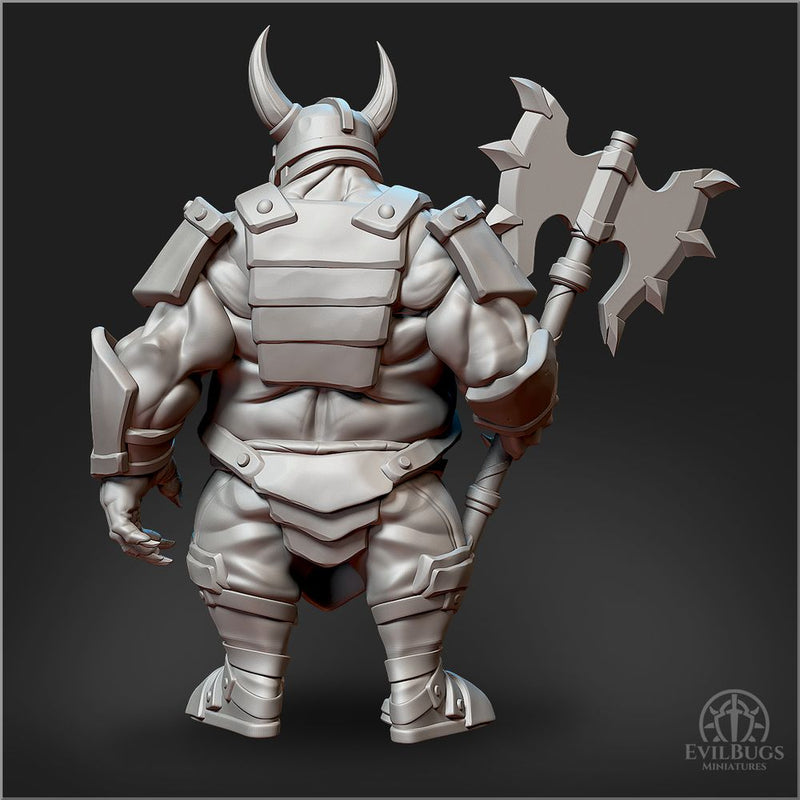 Orc Grotakr Bloodaxe  28mm/32mm/54mm - Only-Games