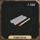 1/144 Straight track set - Only-Games