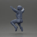 girl being carried on the man's shoulders - Only-Games