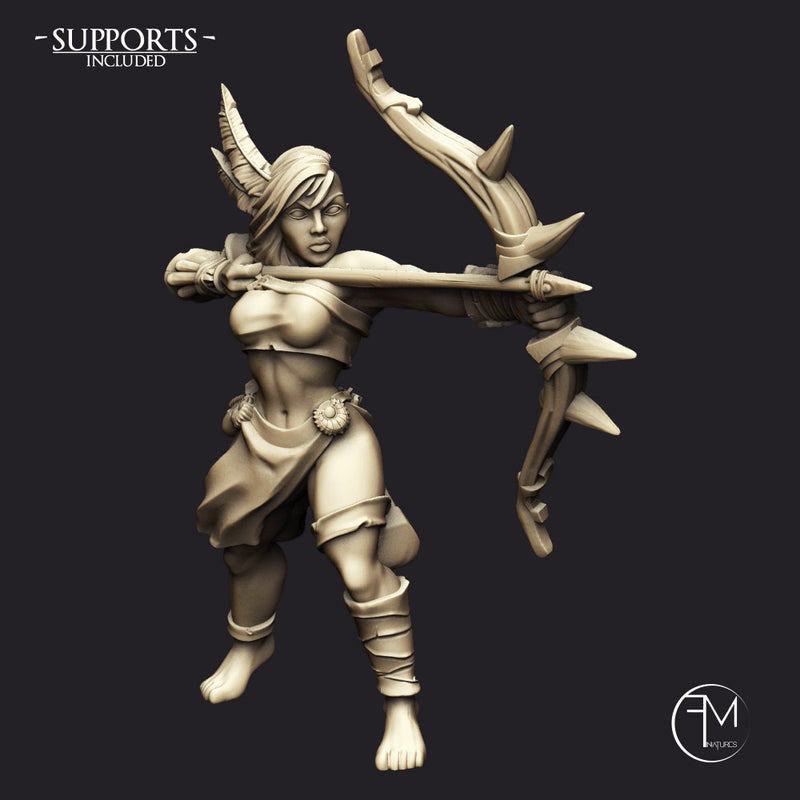 Amazon Archers - 3 Units (AMAZONS! Kickstarter) - Only-Games
