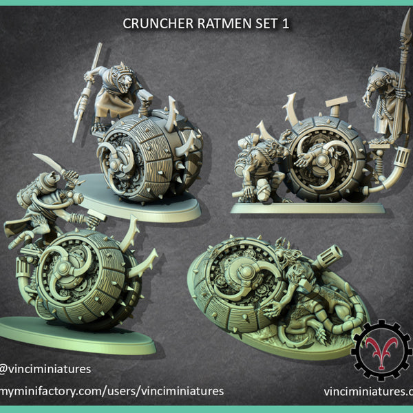 CRUNCHER RATMEN SET 1 - Only-Games