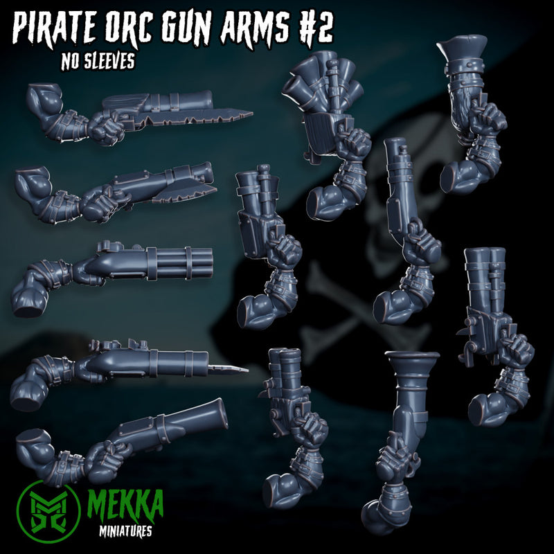 Pirate Orc Guns Set 2