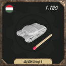 1/120 40/43M Zrínyi II assault gun - Only-Games