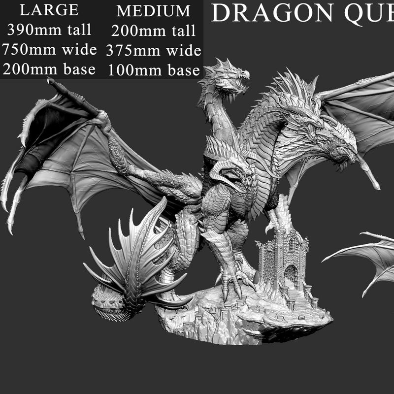 Dragon Queen (30cm small printer version)