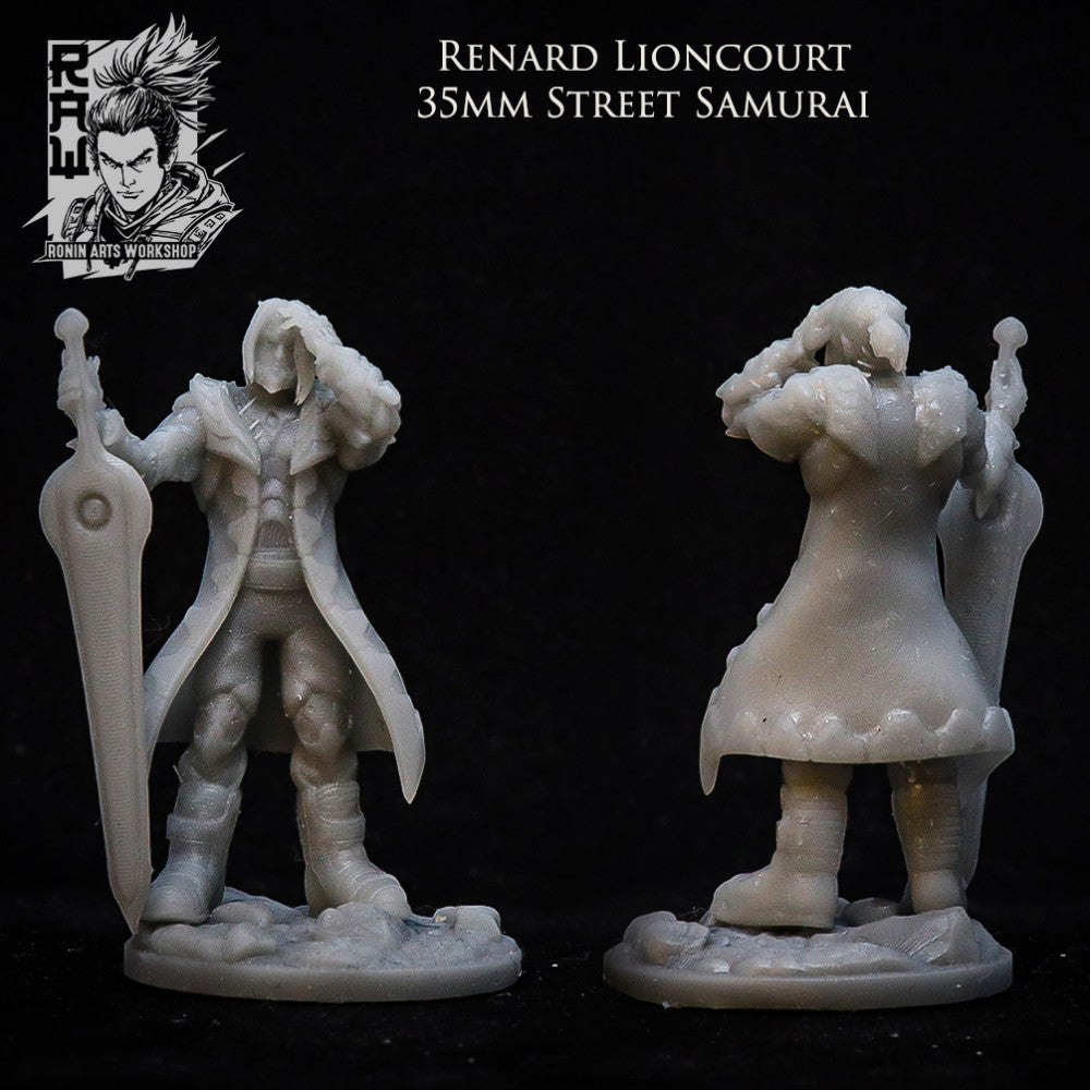 Stinger Renard - Cyberpunk Street Samurai - Ronin Arts Workshop