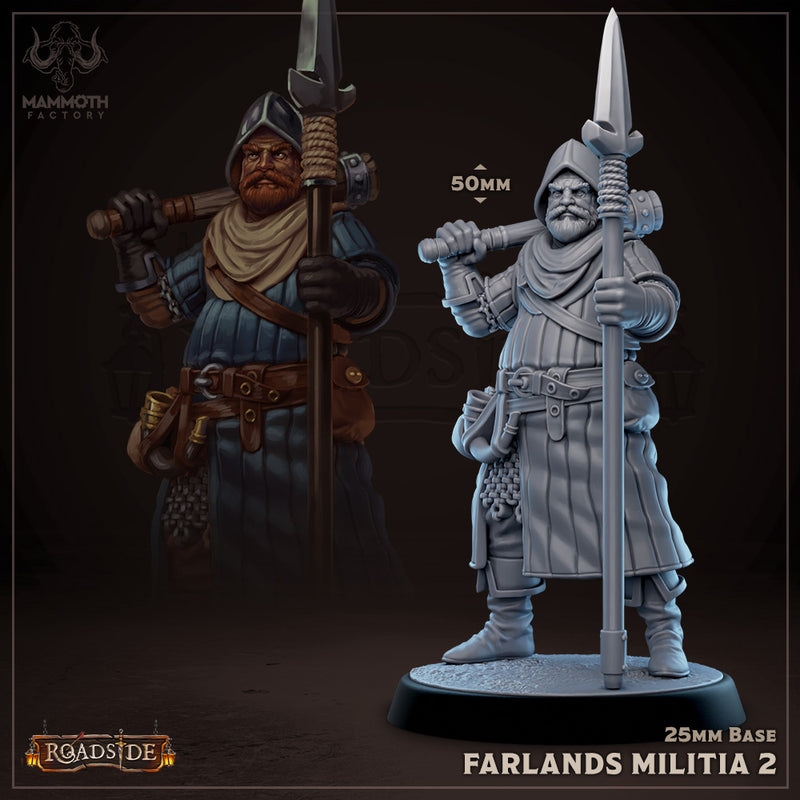 Farland Militia Warband (5 models)