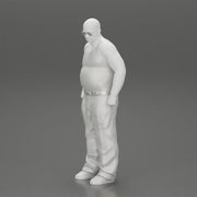 fat gangster standing with sunglasses - Only-Games