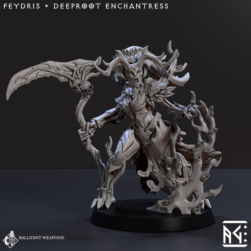 Feydris - Deeproot Enchantress (Barkwraith Spriggans)