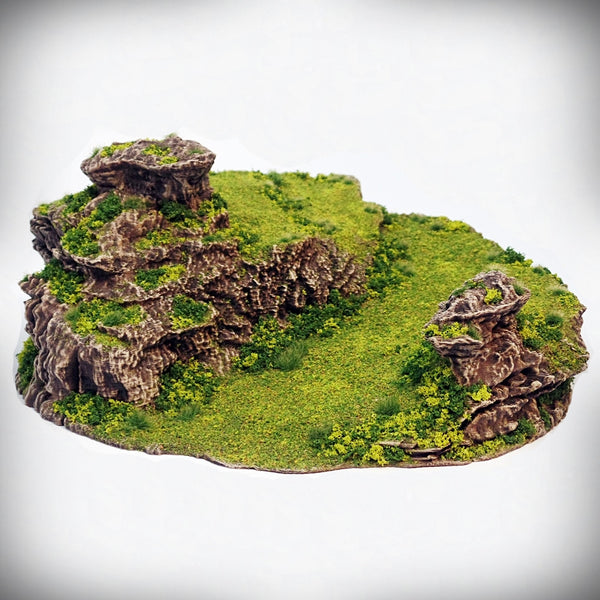 Ramp Spiral: Dynamic Hills Terrain Set