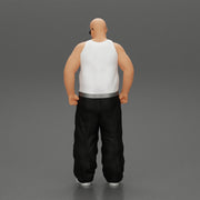 fat gangster standing with sunglasses - Only-Games