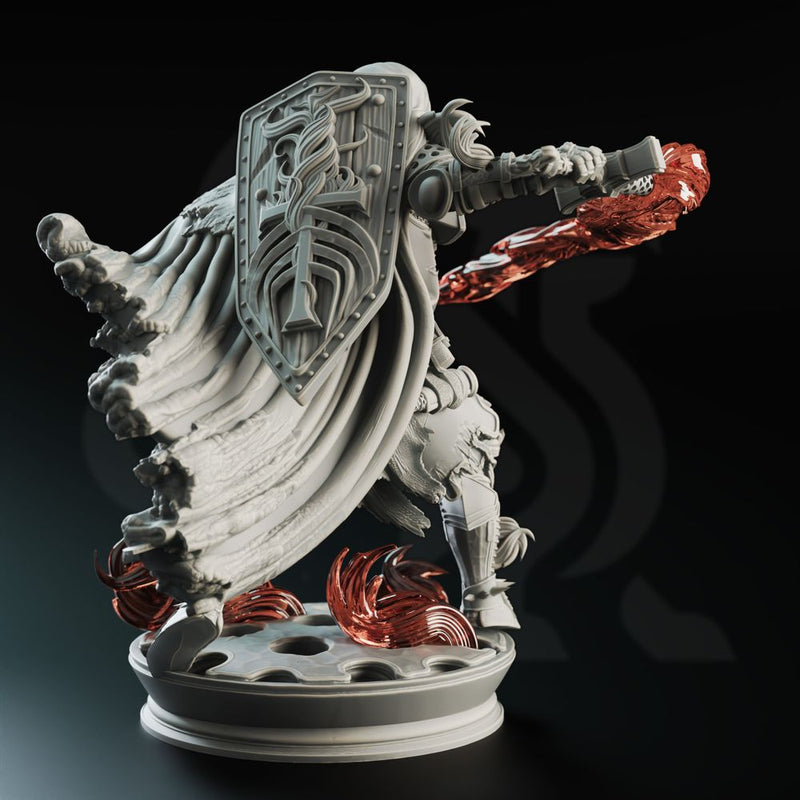 Fire Genasi Crusader Paladin - Embernos - Only-Games