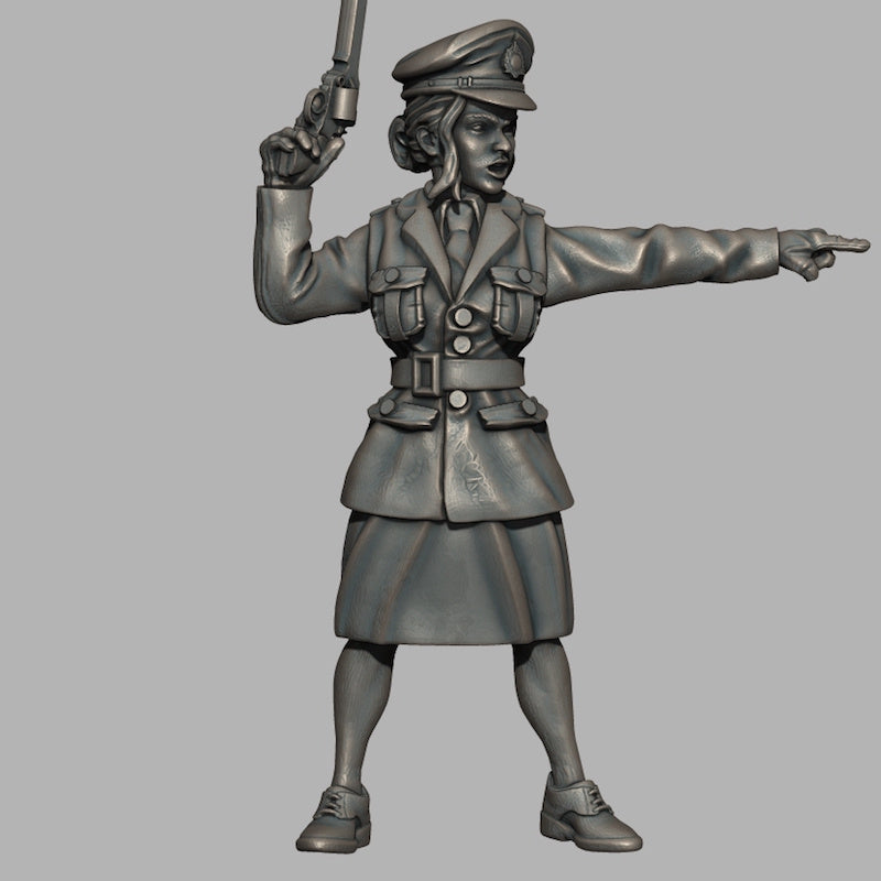 WW2 British/ Polish Female soldiers - Puddle bases - Only-Games