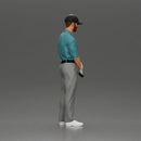 Confident golfer posing with club, ready to ace the game - Only-Games