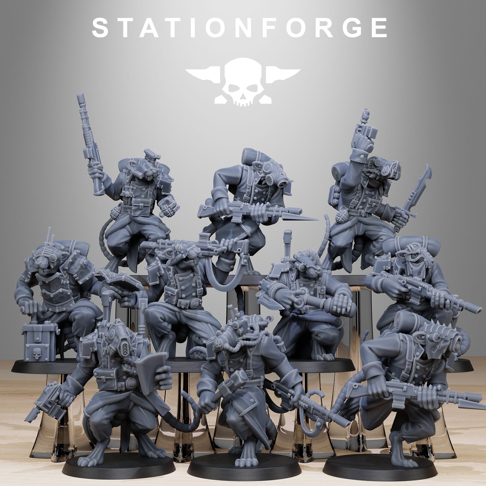 GrimGuard Raticus - StationForge - Miniatures by Only-Games.co