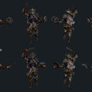 Buran The Hunter - 35mm Stonecrow (Action and Football Pose) - Only-Games