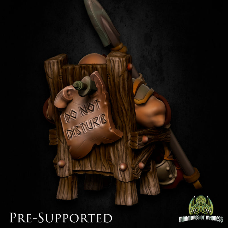 Agrim Calmairon [PRE-SUPPORTED]  Dwarf Knight Watcher - Only-Games