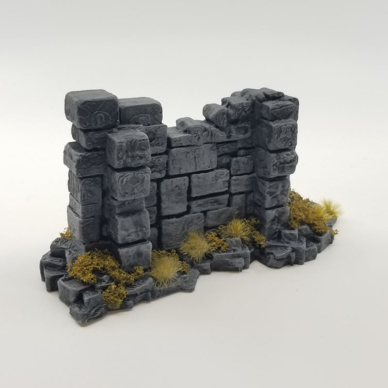 Basic Corner Wall B: Ancient Ruins Terrain Set - Only-Games