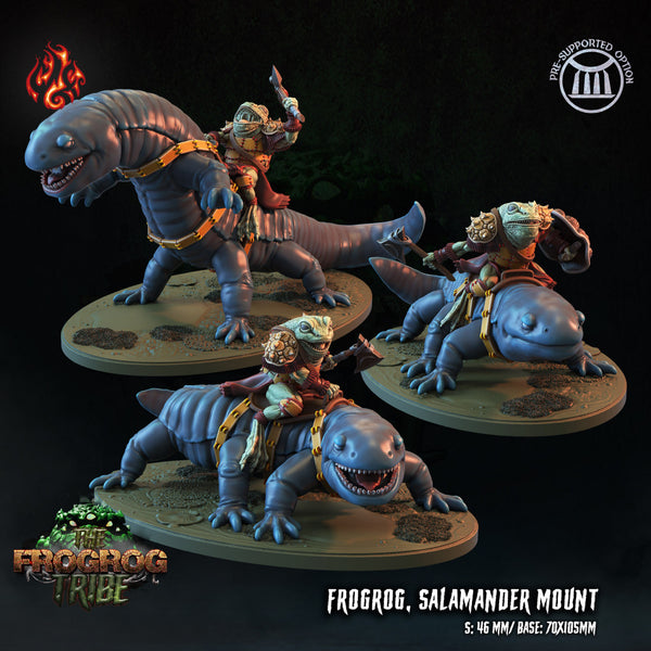 Frogrog Salamander Riders