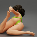 beautiful sexy girl in Bikini lying on sandy beach - Only-Games