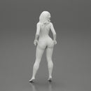 sexy girl in bikini posing standing on the beach - Only-Games