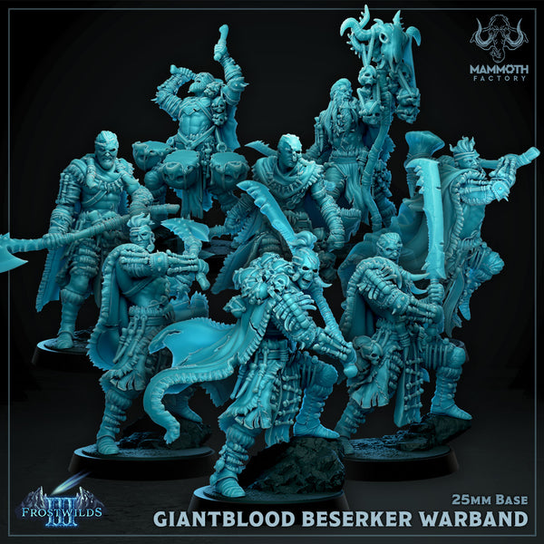 Giantblood Berserker Warband