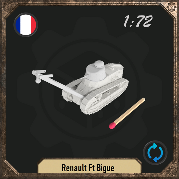 1/72 Renault Ft Bigue