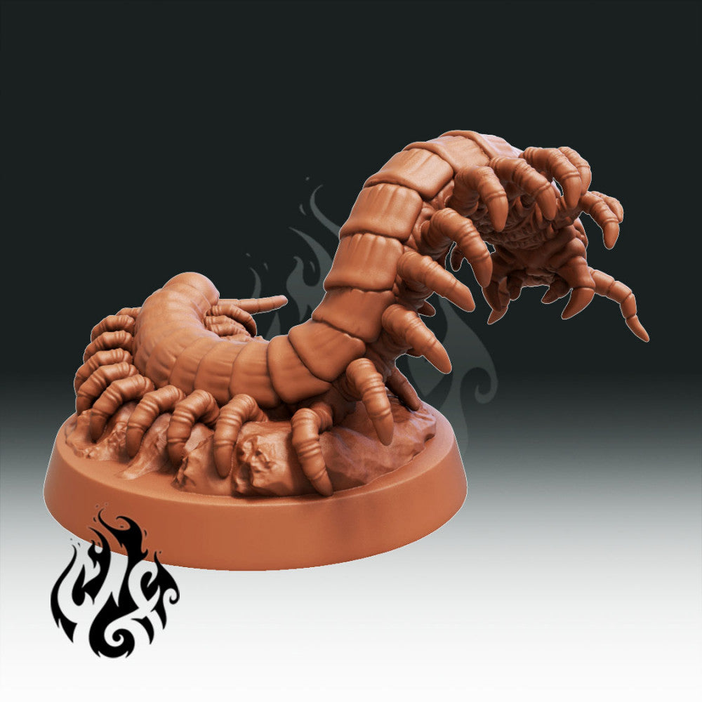 Giant centipede - Crippled God Foundry - Miniatures by
