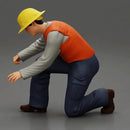 Industry worker sitting and fixing technical issues - Only-Games