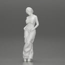 Chola girl Leaning On A Wall While Holding Her Legs Crossed - Only-Games