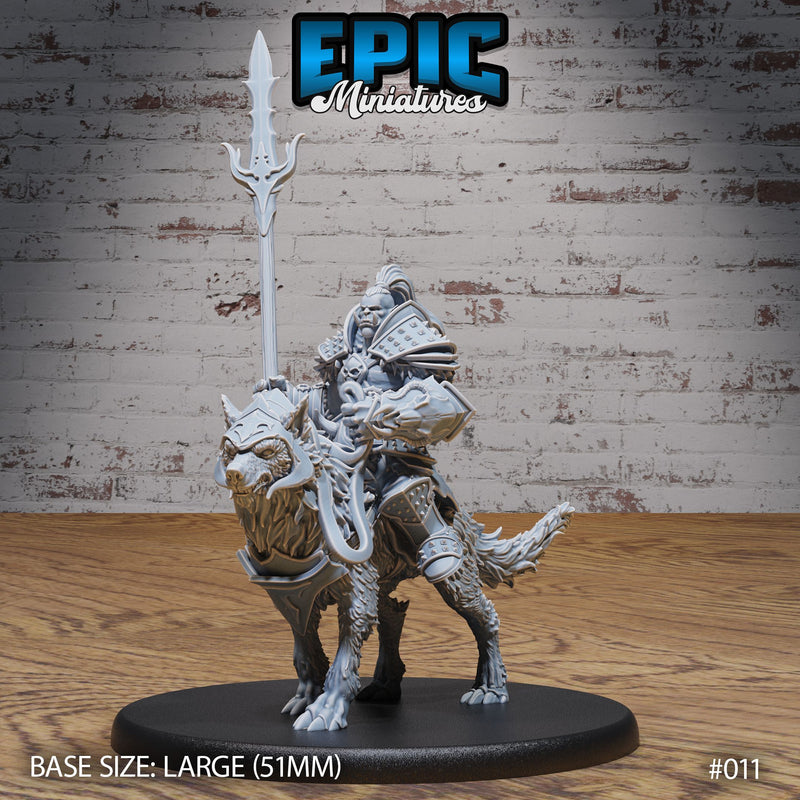 Orc Army Wolf Rider Spear